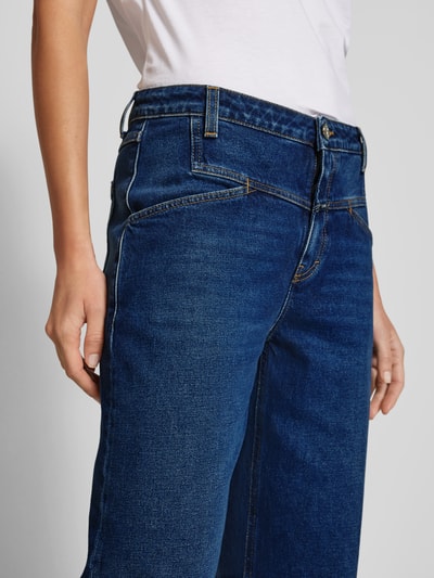 Closed Balloon Fit Jeans mit Kontrastnähten Dunkelblau 3