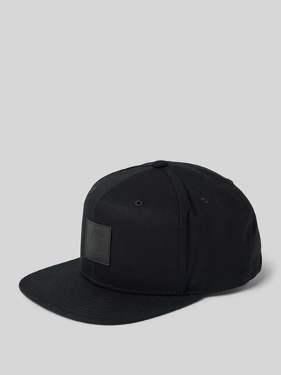 Carhartt Work In Progress Cap mit Logo-Patch Black 1