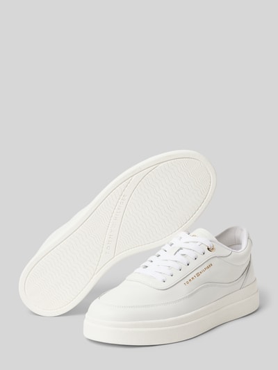 Tommy Hilfiger Sneaker aus echtem Leder Modell 'MODERN COURT' Weiss 4