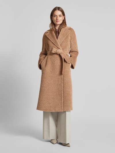 Max Mara Studio Mantel mit Gürtel Modell 'NILO' Camel 4