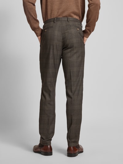 MCNEAL Pantalon met steekzakken Middenbruin - 5