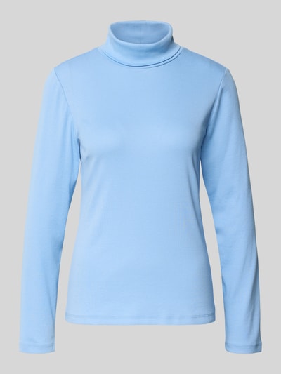 Tom Tailor Golf o kroju slim fit z mieszanki bawełny Jasnoniebieski 2