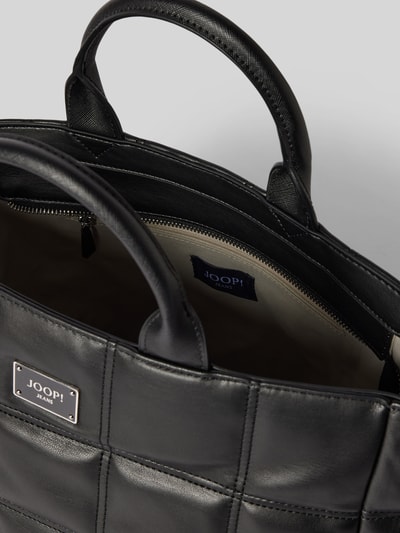 JOOP! Jeans Handtasche mit Ziernähten Modell 'ordine doppio sila' Black 4