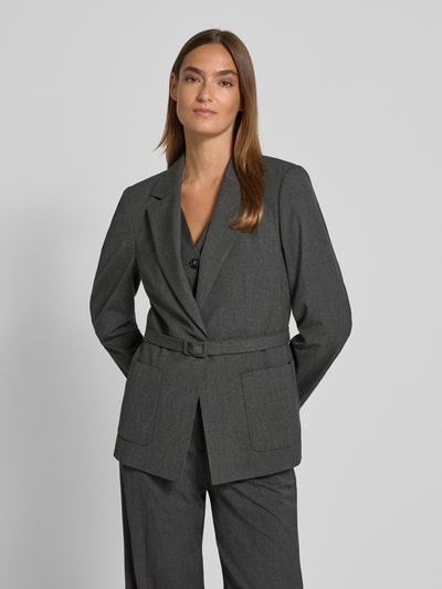 Marc Cain Blazer met reverskraag Middengrijs - 4