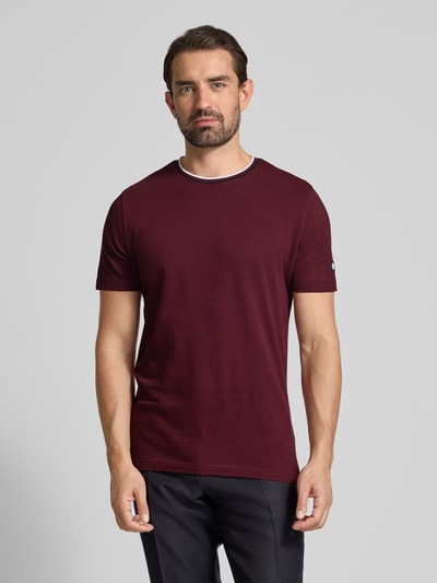 Christian Berg Men T-shirt met ronde hals Bordeaux - 4