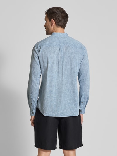 Strellson Vrijetijdsoverhemd met opstaande kraag, model 'Cornel' Turquoise - 5