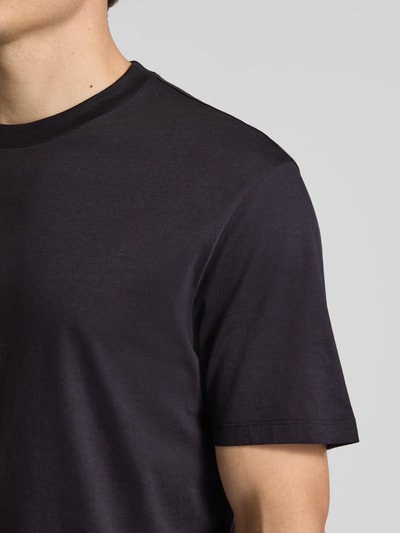 ARMANI EXCHANGE T-shirt z okrągłym dekoltem Granatowy 3