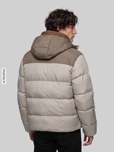 adidas Originals Gewatteerd jack met capuchon Zand - 5