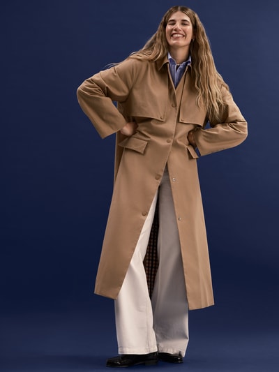 P&C* curated by Veronika Heilbrunner Oversized Trenchcoat Hellbraun 6