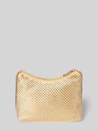 Guess Torba na ramię z detalem z logo model ‘ZALINA’ Złoty 4