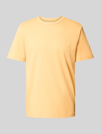 Tom Tailor Regular Fit T-Shirt aus reiner Baumwolle Apricot 2