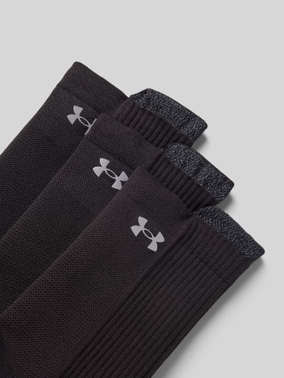 Under Armour Socken mit elastischem Bund im 3er-Pack BLACK 2