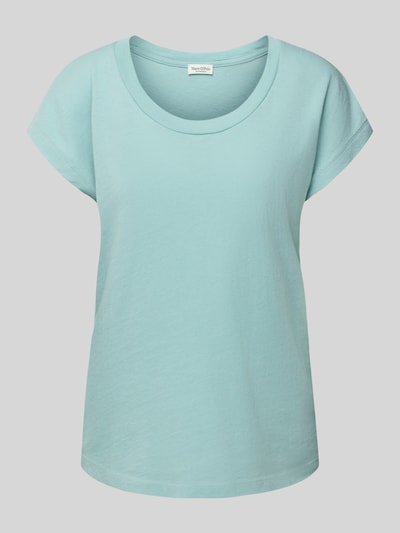 Marc O'Polo Regular Fit T-Shirt aus reiner Baumwolle Petrol 2