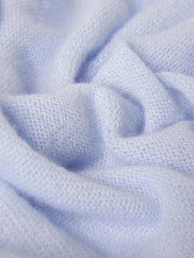 Christian Berg Woman Kaschmirschal in Strick-Optik Hellblau 2