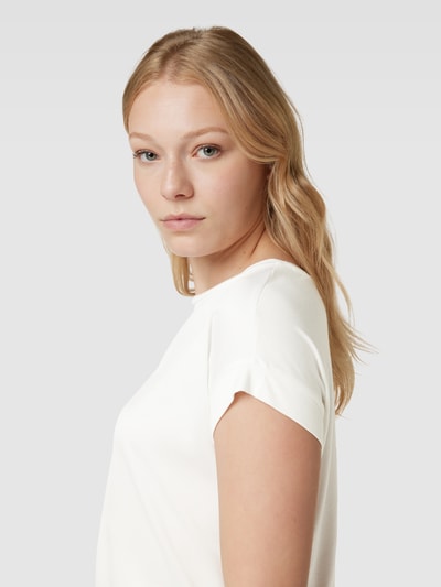 Christian Berg Woman T-Shirt in Satin-Optik Offwhite 3