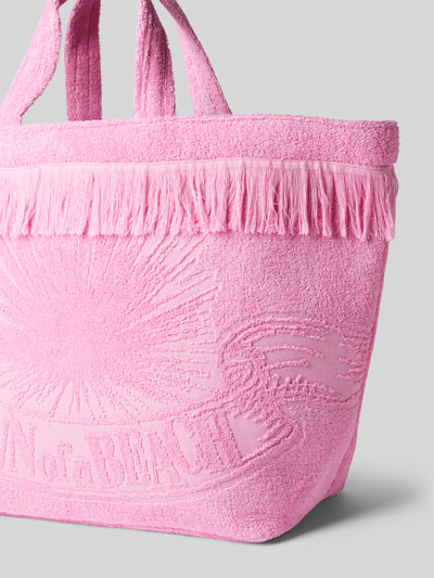 SUN OF A BEACH Strandtasche mit Label-Detail Pink 3