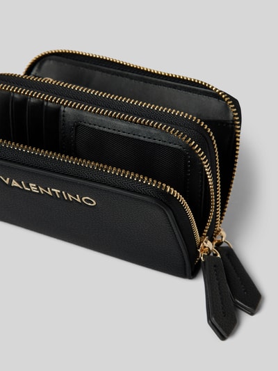 VALENTINO BAGS Portemonnaie mit Label-Applikation Modell 'ARCADIA' Black 3