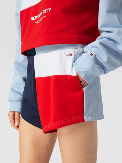 Tommy Jeans Sweatshorts met elastische band Lichtblauw - 3