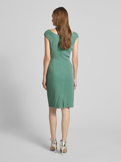 Vera Mont Sukienka koktajlowa o długości do kolan z marszczeniem Jasnozielony 5