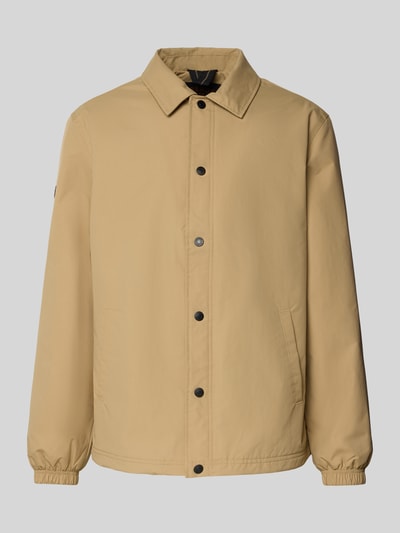 Superdry Jacke mit Umlegekragen und Eingrifftaschen Hellbraun 2