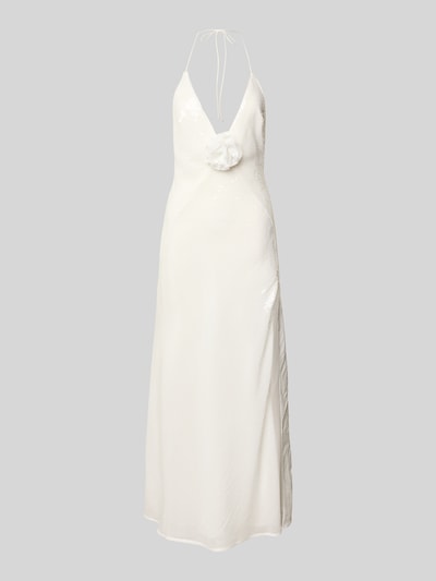 Bardot Bruidsjurk met siergarnering, model 'ARADIA' Offwhite - 2