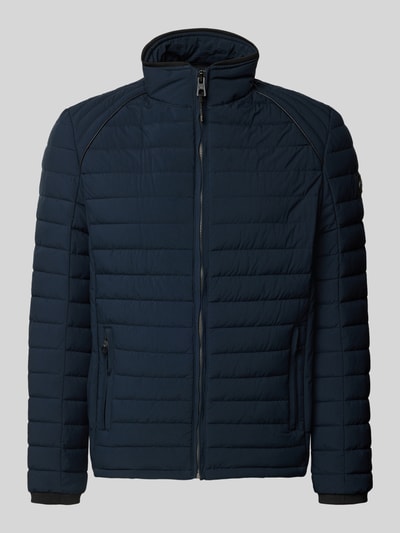 NAUTGÅRD Steppjacke mit Stehkragen und Reißverschlusstaschen Marine 2