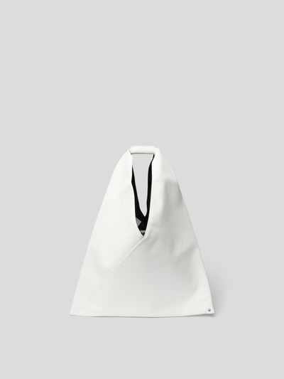 Maison Margiela Handtasche mit Label-Details Weiß 4