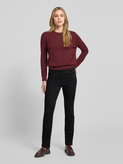 Raphaela By Brax Super slim fit jeans met steekzakken, model 'Laura Glam' Zwart - 1