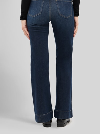 ANGELS Bootcut-Jeans aus Baumwoll-Mix Modell 'Luna' Dunkelblau 5