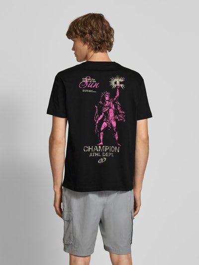 CHAMPION T-shirt met logobadge  - 5