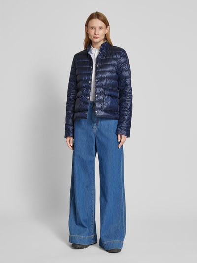 Lauren Ralph Lauren Steppjacke mit Druckknopfleiste Dunkelblau 1