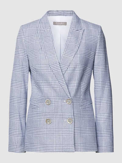 Christian Berg Woman Selection Blazer mit Allover-Muster Marine 2