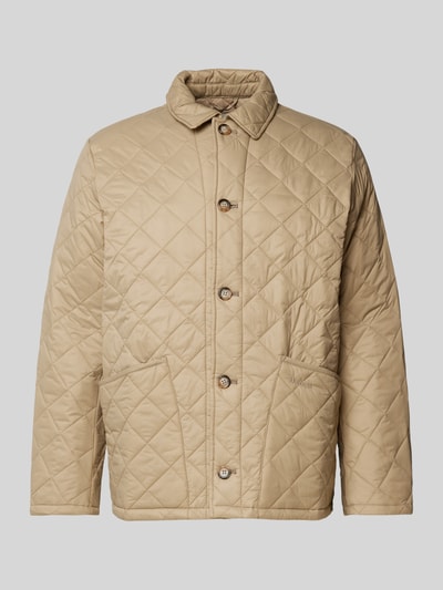 Barbour Steppjacke mit Eingrifftaschen Modell 'Tyne Liddesdale Sand 2