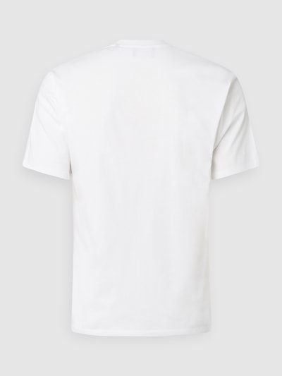 The Kooples T-shirt z nadrukiem z logo Biały 3