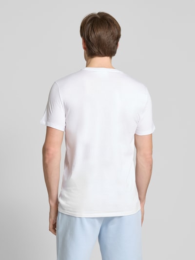 Lacoste T-Shirt mit Rundhalsausschnitt Weiss 5