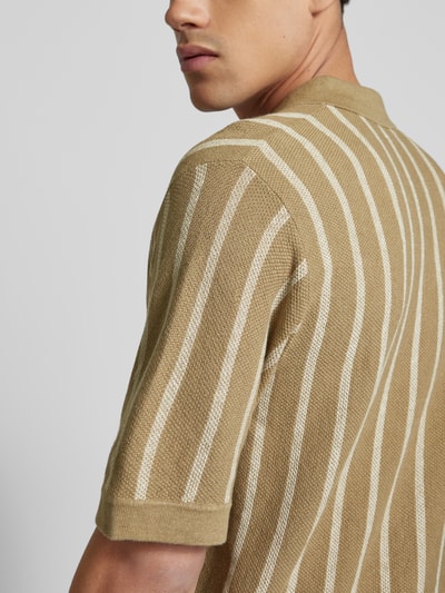 Jack & Jones Koszula casualowa z listwą guzikową model ‘EMIL’ Beżowy 3