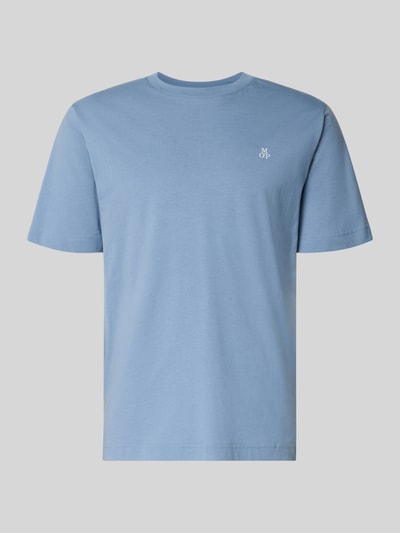 Marc O'Polo Regular Fit T-Shirt aus reiner Baumwolle Sky 2