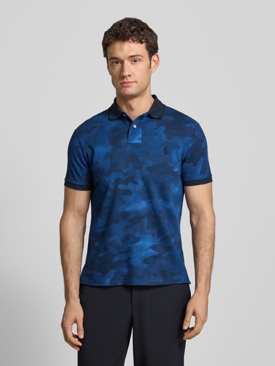 Polo Ralph Lauren slim fit poloshirt van puur katoen Donkerblauw - 4