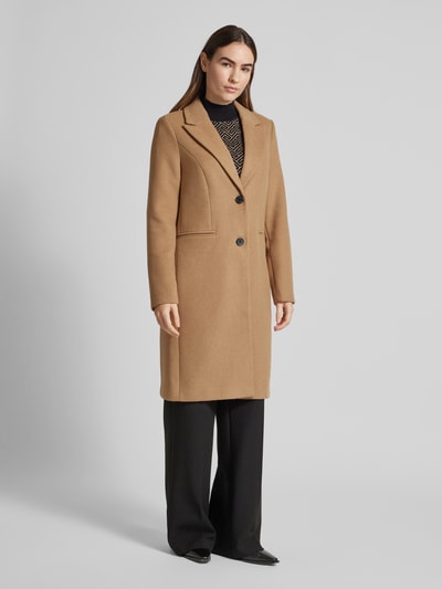 Vero Moda Mantel mit Reverskragen Modell 'BLAZA' Camel 4