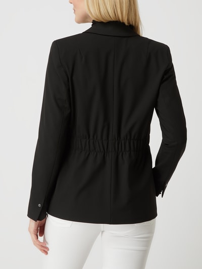 comma Blazer met stretch  Zwart - 5