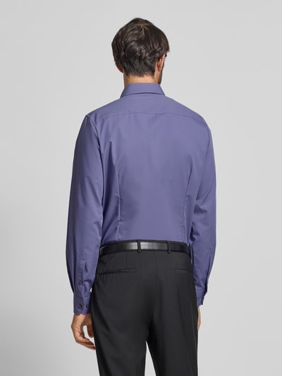 OLYMP Level Five Slim Fit Business-Hemd mit Kentkragen Flieder 5