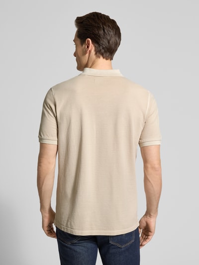 Marc O'Polo Regular Fit Poloshirt aus reiner Baumwolle Beige 5