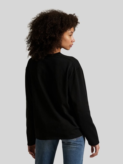 Polo Ralph Lauren Relaxed Fit Langarmshirts aus reiner Baumwolle Black 5