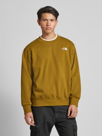 The North Face Sweatshirt mit Label-Print Khaki 4