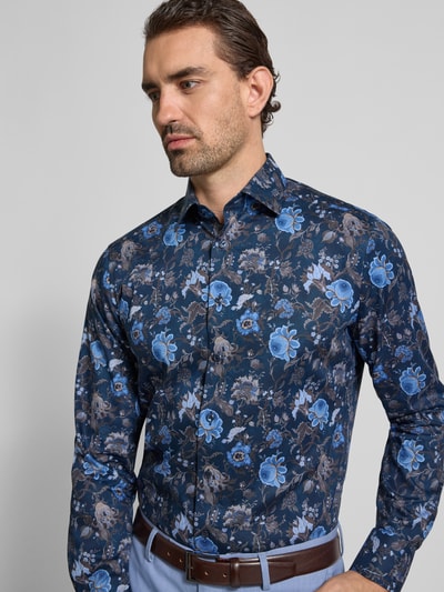 OLYMP Modern Fit Businesshemd mit Kentkragen Marine 3