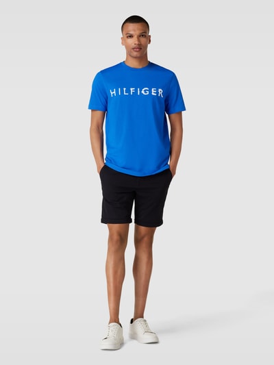 Tommy Hilfiger T-Shirt mit Label-Print Royal 1