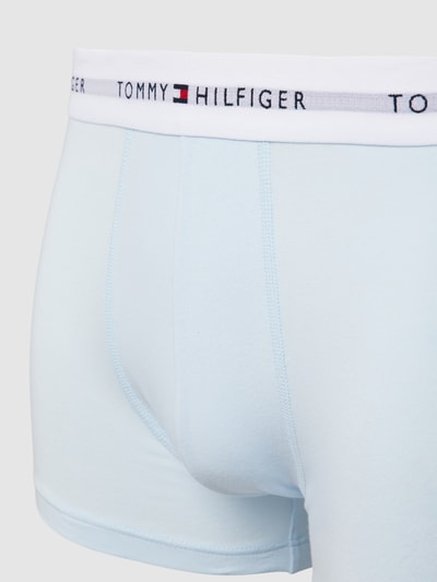 Tommy Hilfiger Obcisłe bokserki z elastycznym paskiem z logo w zestawie 3 szt. Mocnoróżowy 2