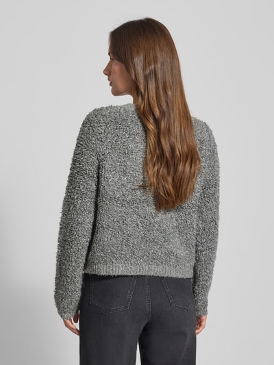 comma Vest met knoopsluiting Antraciet - 5