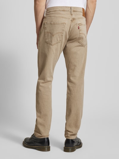 Levi's® Regular Fit Jeans im 5-Pocket-Design Modell '502' Beige 5