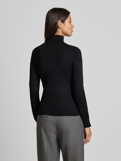 comma Strickpullover mit Rollkragen Black 5